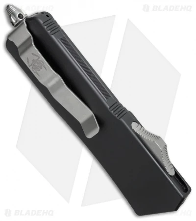 Microtech Scarab Executive Tanto OTF Automatic Knife (3.5" Black Serr) 177-2 4 Microtech Scarab Executive Tanto OTF Automatic Knife (3.5" Black Serr) 177-2 - Image 2