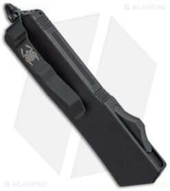 Microtech Scarab Executive Tanto OTF Automatic Knife Tactical (3.5" Full Serr) -Microtech mictrotech 177 3t side cm