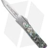Microtech Marfione Custom UT-10 D/E OTF Knife Abalone (3.5" Mirror Polish)