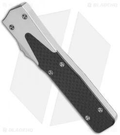 Microtech Marfione Custom UT-10 D/E OTF Knife Carbon Fiber (3.5" High Polish) -Microtech ut 10 carbon fiber 2014 side